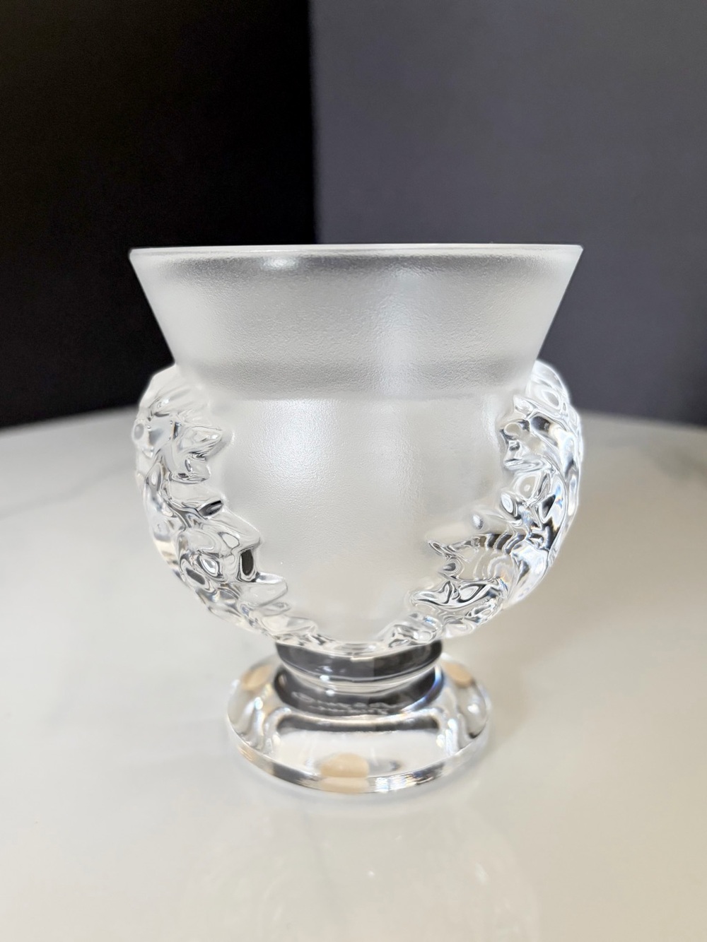 Saint Cloud Vase by Lalique